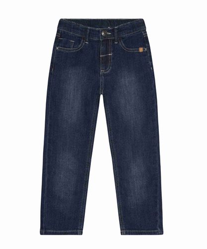 Minymo jeans med stretch til barn - dark sapphire