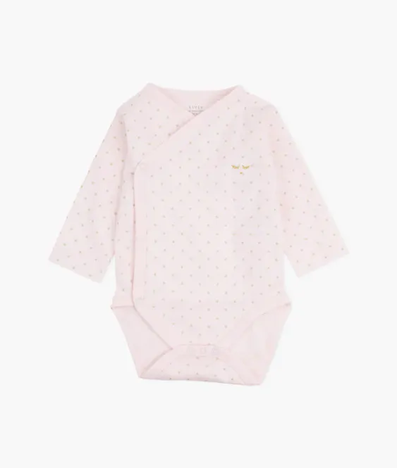 Hovedbilde LIVLY Saturday Omslagsbody til baby - pink