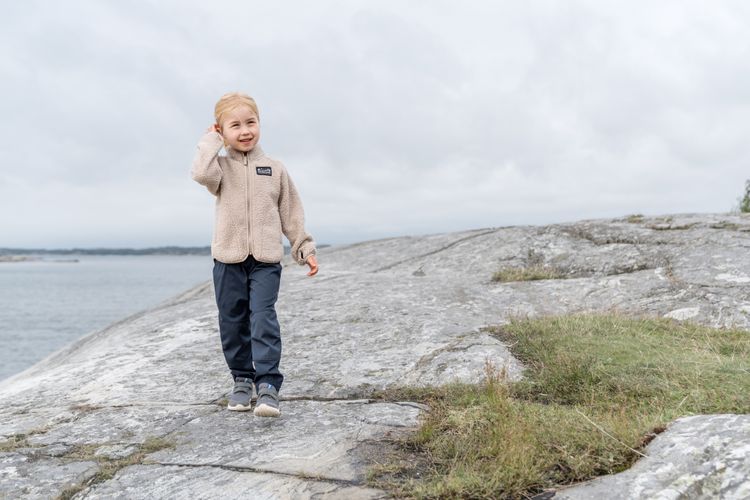 Didriksons Flox overtrekksbukse til barn - navy