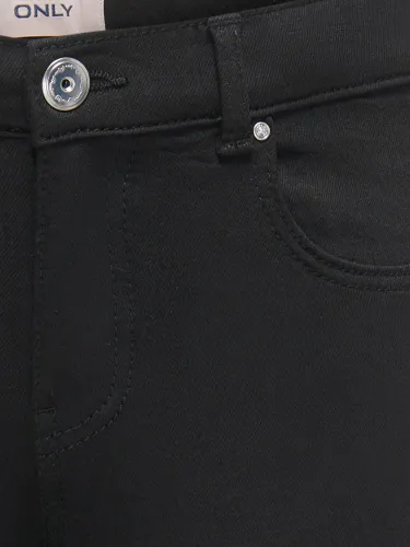 Kids Only Jackson mid flared jeans - black denim