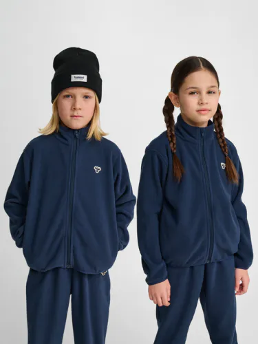 Hummel Bee Jr fleecejakke - dress blues 