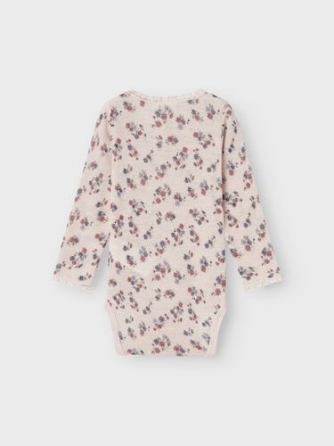 Name It Wang ullbody mini AOP - lilac ash