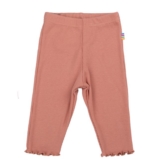 Hovedbilde Joha Cotton Rib legging til jente - rosa