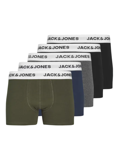 Hovedbilde Jack and Jones Basic 5-pk Boxer til barn - ...