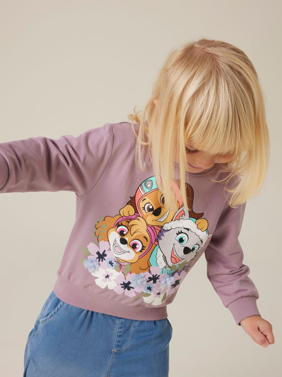 Name It Jura Paw Patrol genser - elderberry