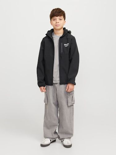 Jack & Jones Theo Softshell jakke til junior - black