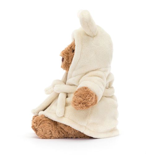 Jellycat Bartholomew Bear Bathrobe 26 cm - toffee