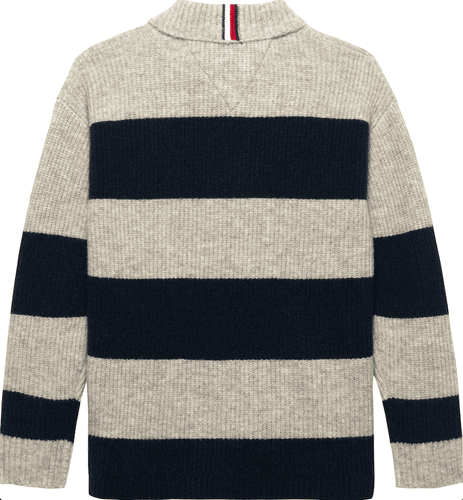 Tommy Hilfiger ull rugby genser - dark night navy