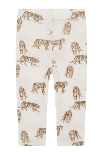 Hust & Claire Locel ull/lyocell leggings tiger - french oak