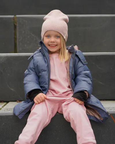 Kattnakken Bobleregnjakke Sludd barn - slåtterøy