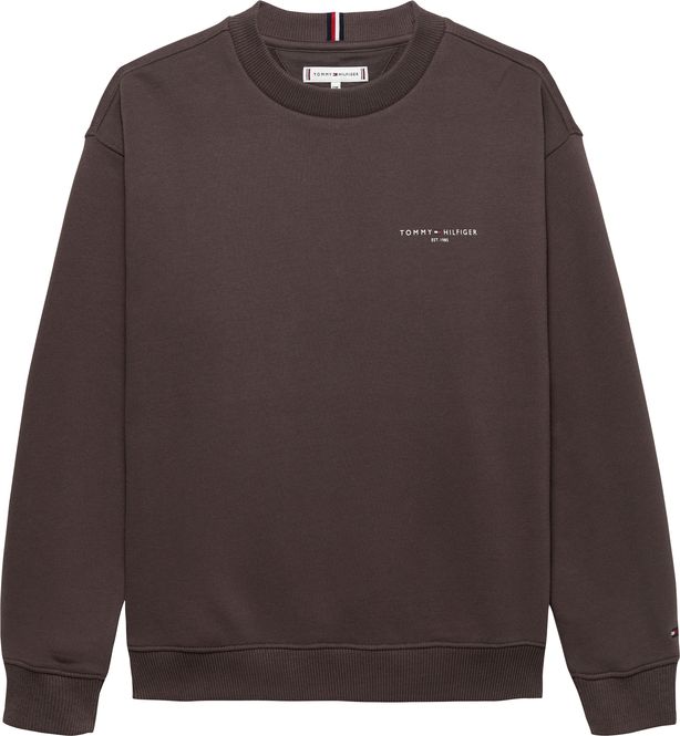 Hovedbilde Tommy Hilfiger crewneck genser - black walnut