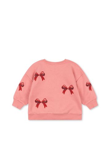 Konges Sløjd Lou Bow genser til barn - strawberry ice
