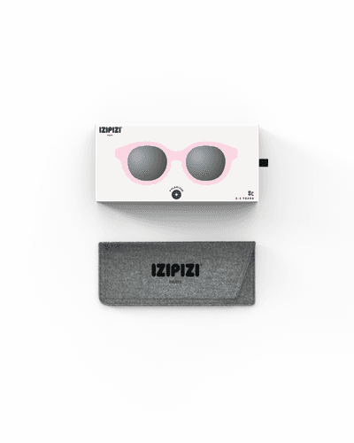 Izipizi #C solbriller kids plus - pastel pink