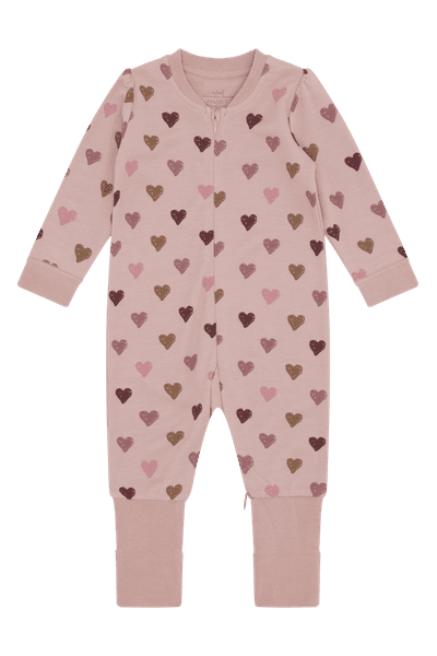 Hovedbilde Hust & Claire Manu Hearts ull/bambus heldress - ...