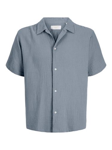Jack and Jones Nantucket kortermet skjorte til jr - tradewinds