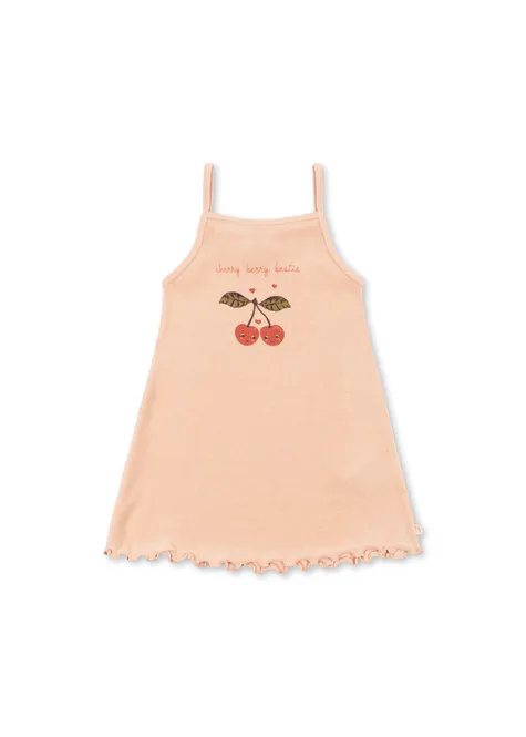 Hovedbilde Konges Sløjd Itty kjole i frotte - cameo rose