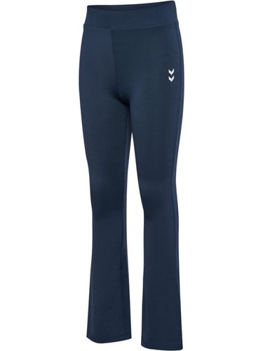 Hummel High waist flared tights - black iris