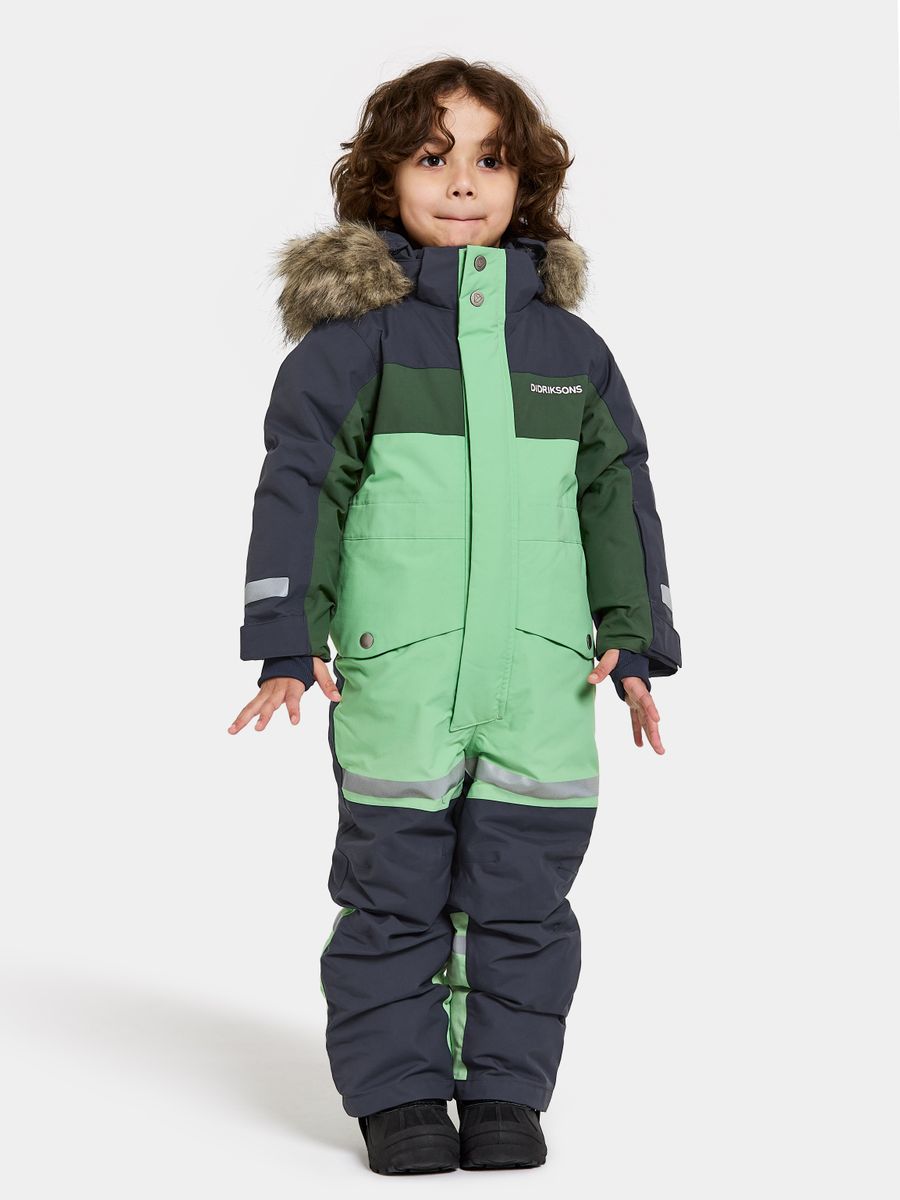 Didriksons Bjärven Vinterdress - dusty lime