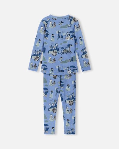 Reima Moomin Trivsam ull/bambus sett - airy blue