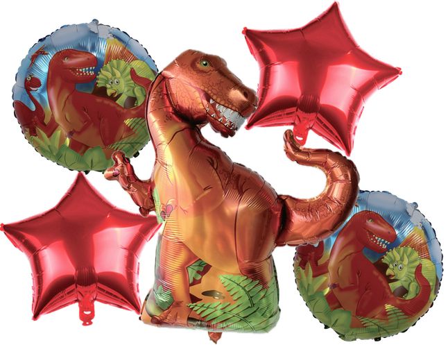 Folie ballong sett - Dino party 