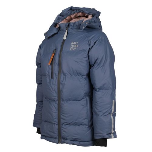 Kattnakken Bobleregnjakke Sludd junior - slåtterøy