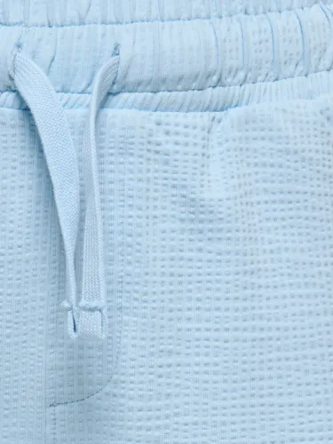 Only & Sons junior Kian Seersucker Shorts - powder blue 