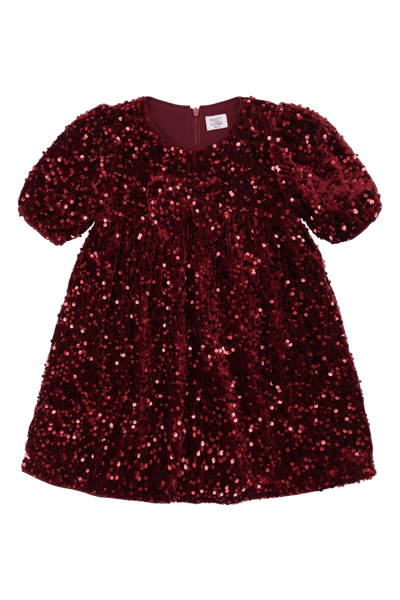 Hovedbilde Hust & Claire Karoline paljettkjole til jente - ...