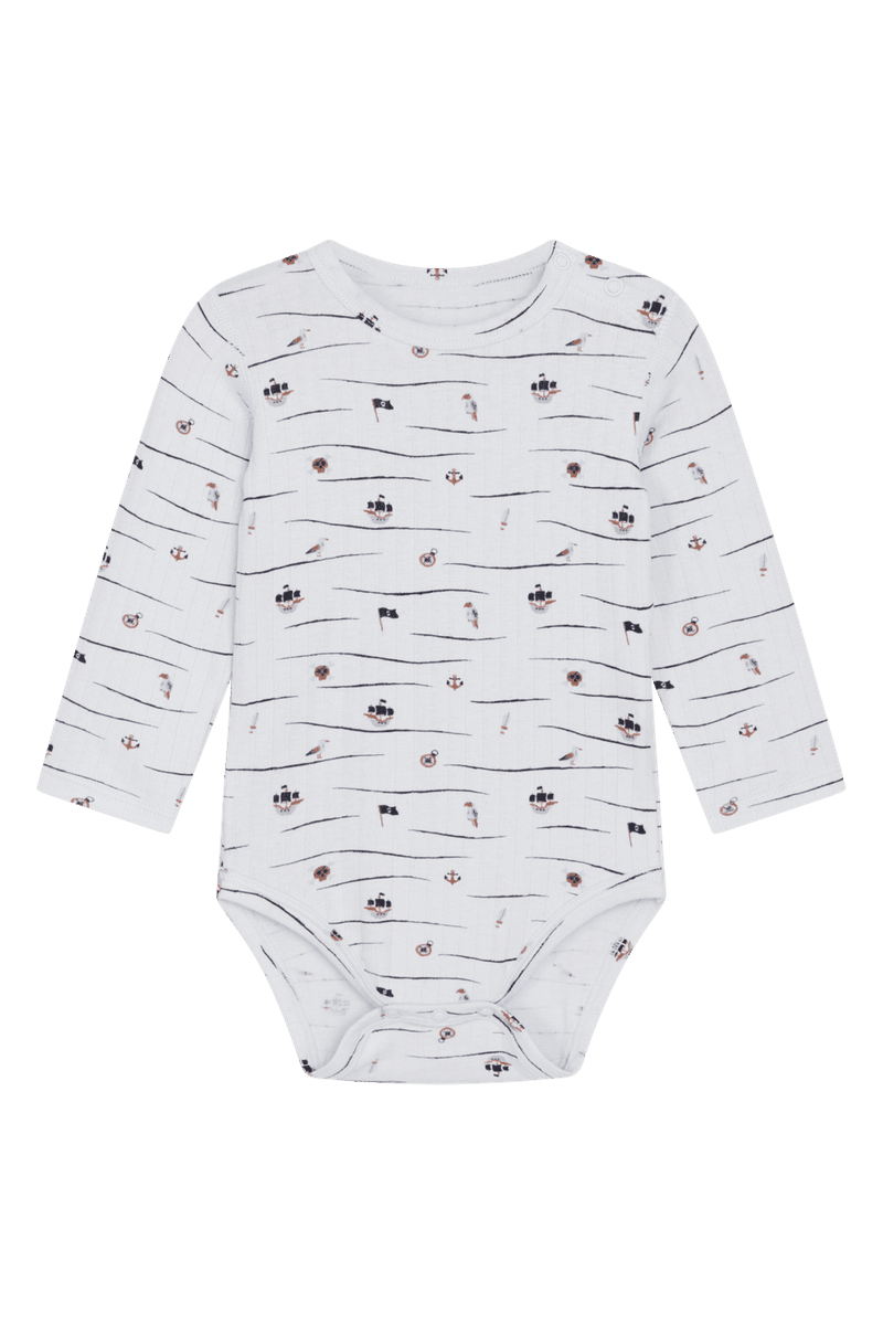Hust & Claire Buller bambus rib body - water