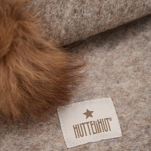 HUTTELiHUT Bigbear ull balaclava m/alpakka dusker - camel melange
