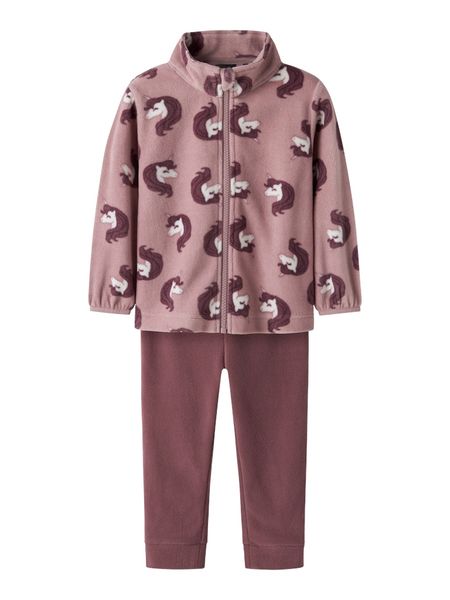 Hovedbilde Name It Spektra unicorn fleecesett til barn - ...