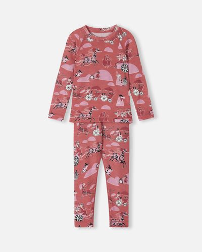 Reima Moomin Trivsam ull/bambus sett - rose blush