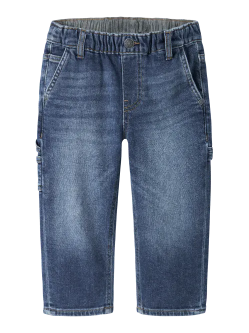 Hovedbilde Name It Ben tapered jeans til barn - dark blue ...