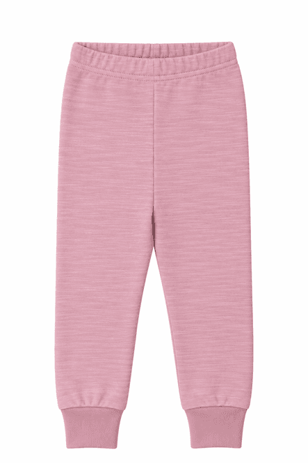Hovedbilde Blinke Blossom ull/bambus leggings ensfarget - ...