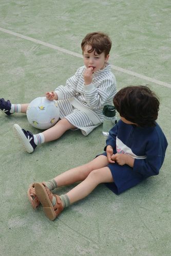 Konges Sløjd Lou shorts til barn - flintstone stripe