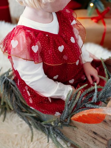 Hust & Claire Karoline tyllkjole - teaberry