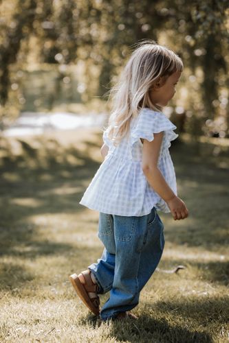 Fliink Don Denim bukse til barn - light denim blue