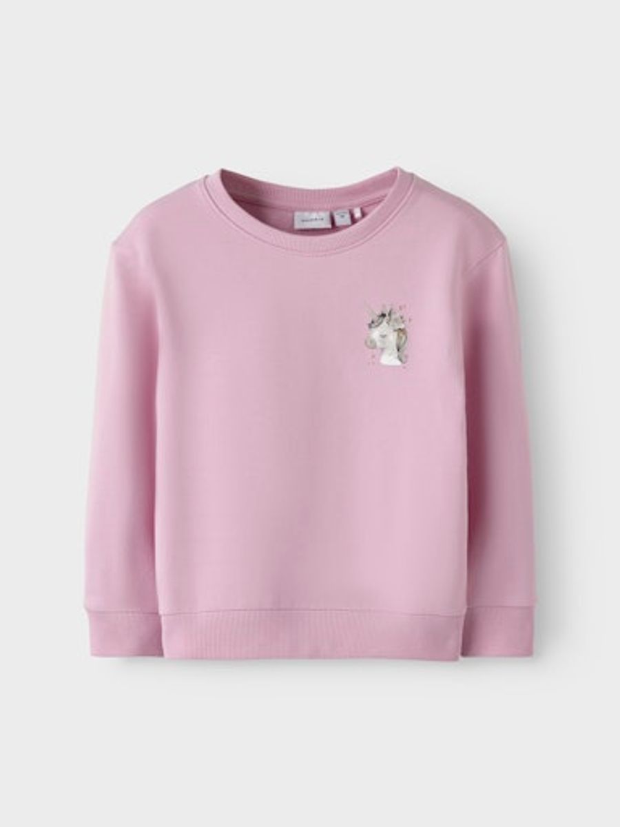 Name It Divina sweatshirt til jente - cameo pink
