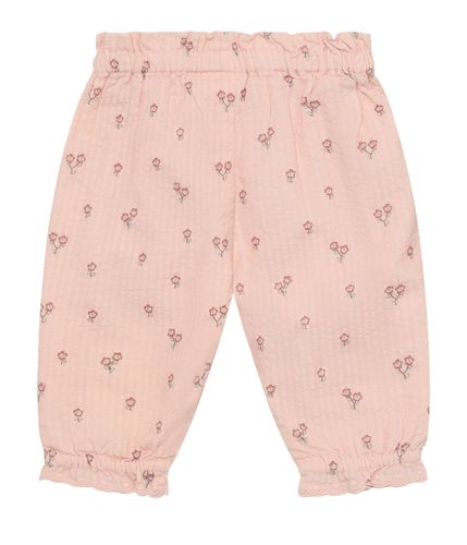 Minymo bukse til baby - peach blush