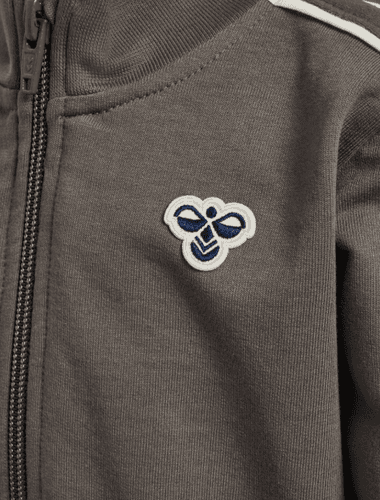 Hummel Mini Co track suit - dark gull gray