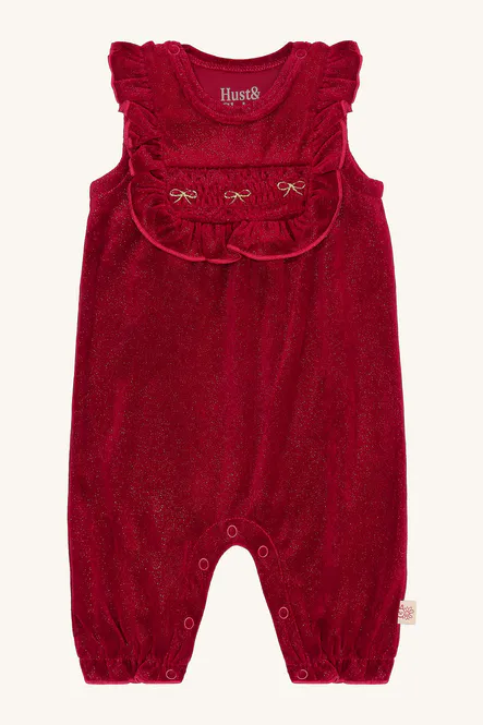 Hovedbilde Hust & Claire Mem Smock sparkebukse - teaberry