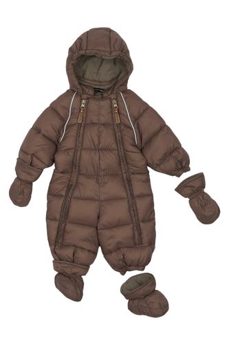 Mikk-Line Puff baby vinterdress - sparrow