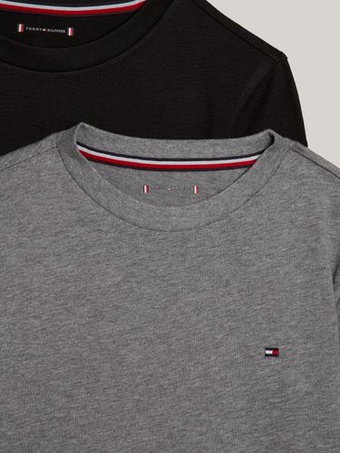 Tommy Hilfiger 2 pk longsleeve - medium grey/black