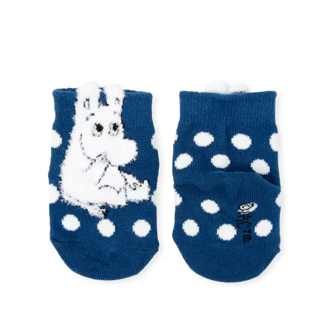 Hovedbilde Moomin Fluffy Sokker til barn, Blå