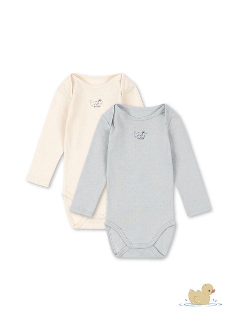 Hovedbilde Fanga Fontana Perla 2-pk body til baby - ...