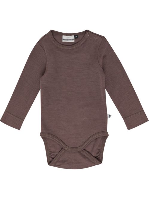Hovedbilde Hummel Mini ull rib body - twilight mauve
