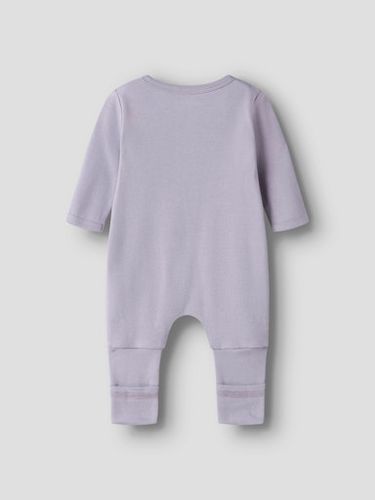 Name It 2-pk Deer pysjamas med glidelås til baby - lilac marble