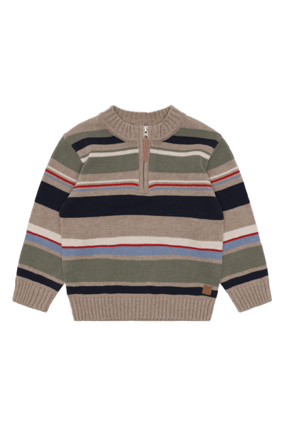 Hovedbilde Hust & Claire Pelle finstrikket genser til barn - ...