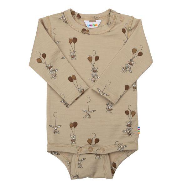 Hovedbilde Joha Ballon bunny ull body - beige