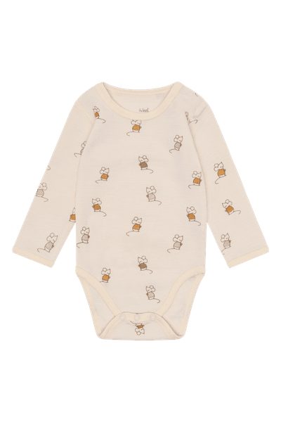 Hovedbilde Hust & Claire Bo Mouse ull body - off white