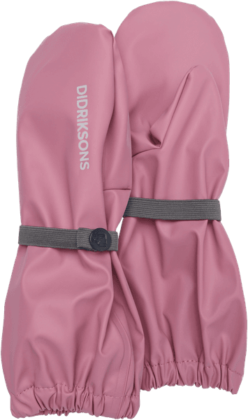 Hovedbilde Didriksons Regnvotter til barn - heather pink